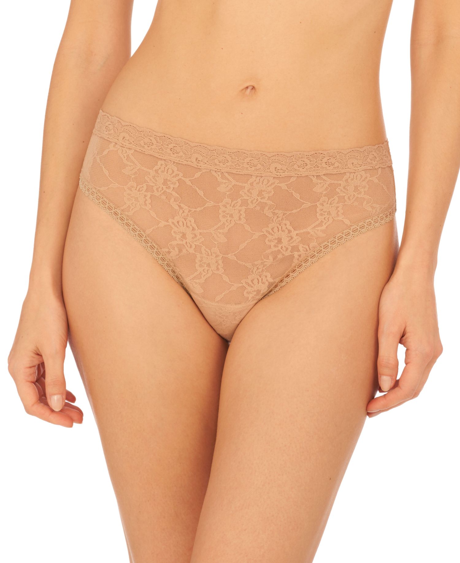 Women's Bliss Allure One Size Lace Thong Underwear 771303