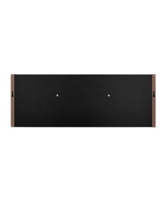 Entryway Floating Utility Wall Shelf with Hooks, Wall Mounted