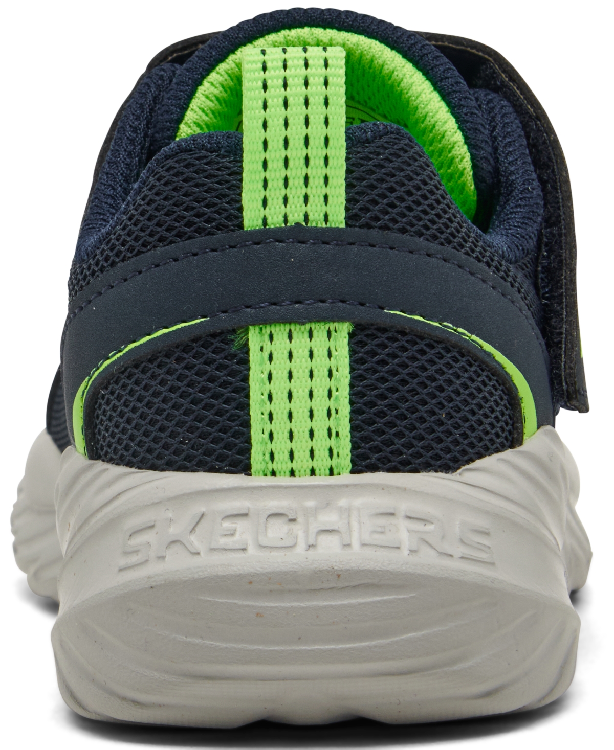 Skechers Toddler Boys Nitro Print - Rowzer Fastening Strap Casual Sneakers from Finish Line - Lime