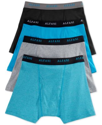 Alfani - Men's 4-Pk. Cotton Boxer Briefs