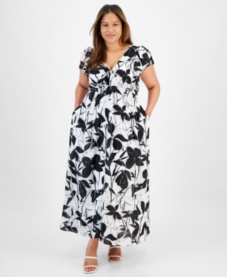 princess polly baby blue dress Short Sleeve V Neck Maxi Dress Black V Neck Tucked Short main image 1