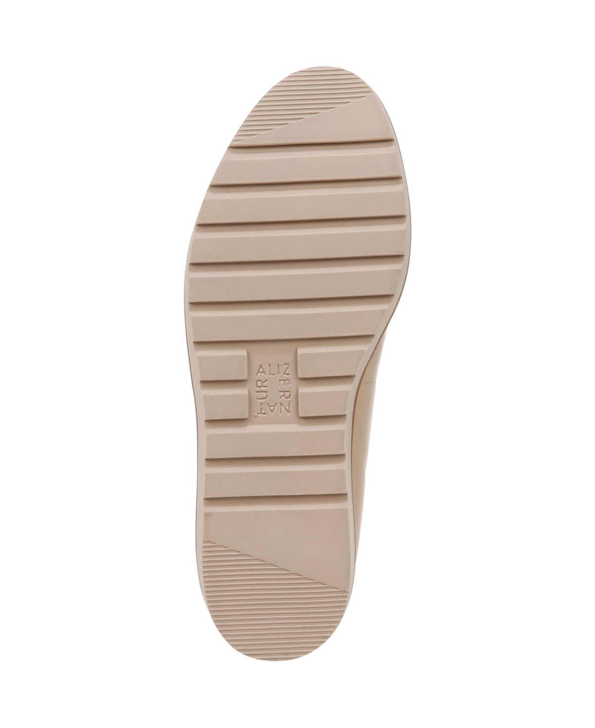 Naturalizer Adiline-Bit Lug Sole Loafers -White Leather