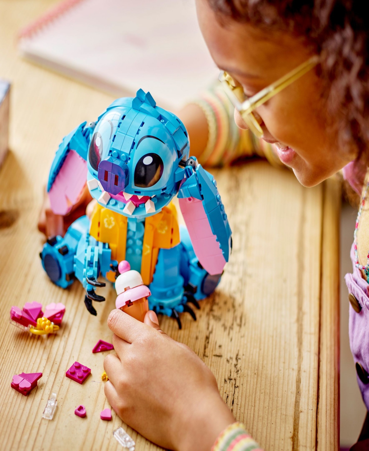 Lego Disney Classic Stitch 43249 Toy Building Set, 730 Pieces In Multicolor