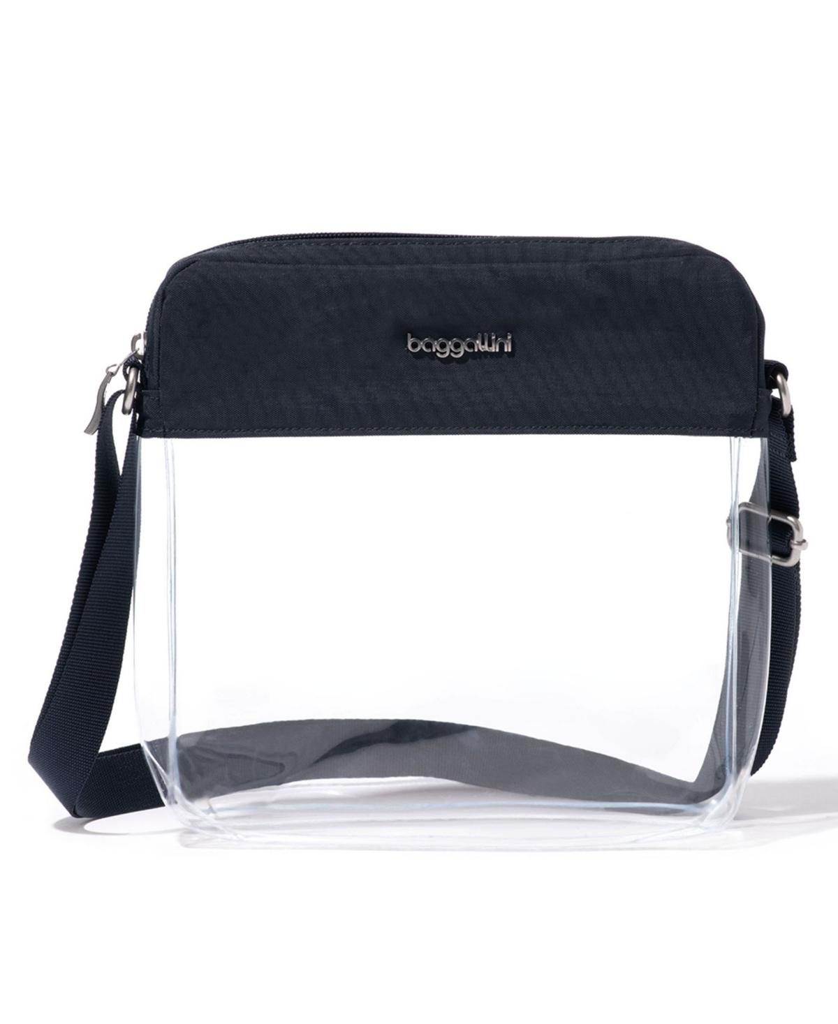 Clear Stadium Crossbody - Midnight Blossom