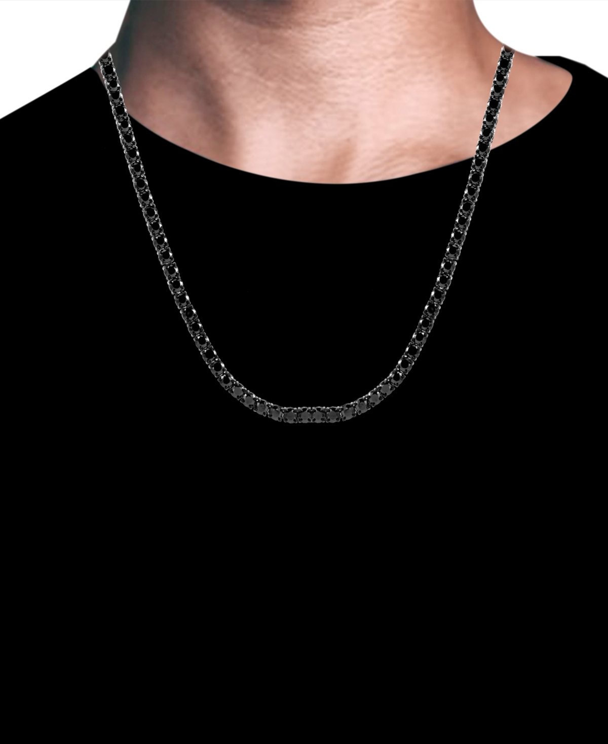 Blackjack Men's Cubic Zirconia 20