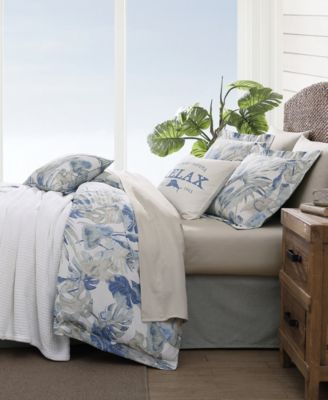 Raw Coast Cotton 3-Pc. Duvet Cover Set, King