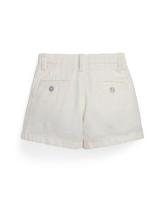 Toddler and Little Girls Cotton Chino Shorts