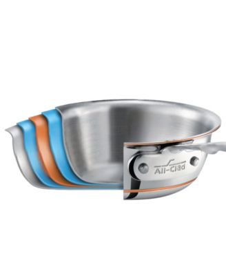 Stainless Steel, Aluminum and Copper Core 5-Ply Bonded 5-Quart Saute Pan with Lid