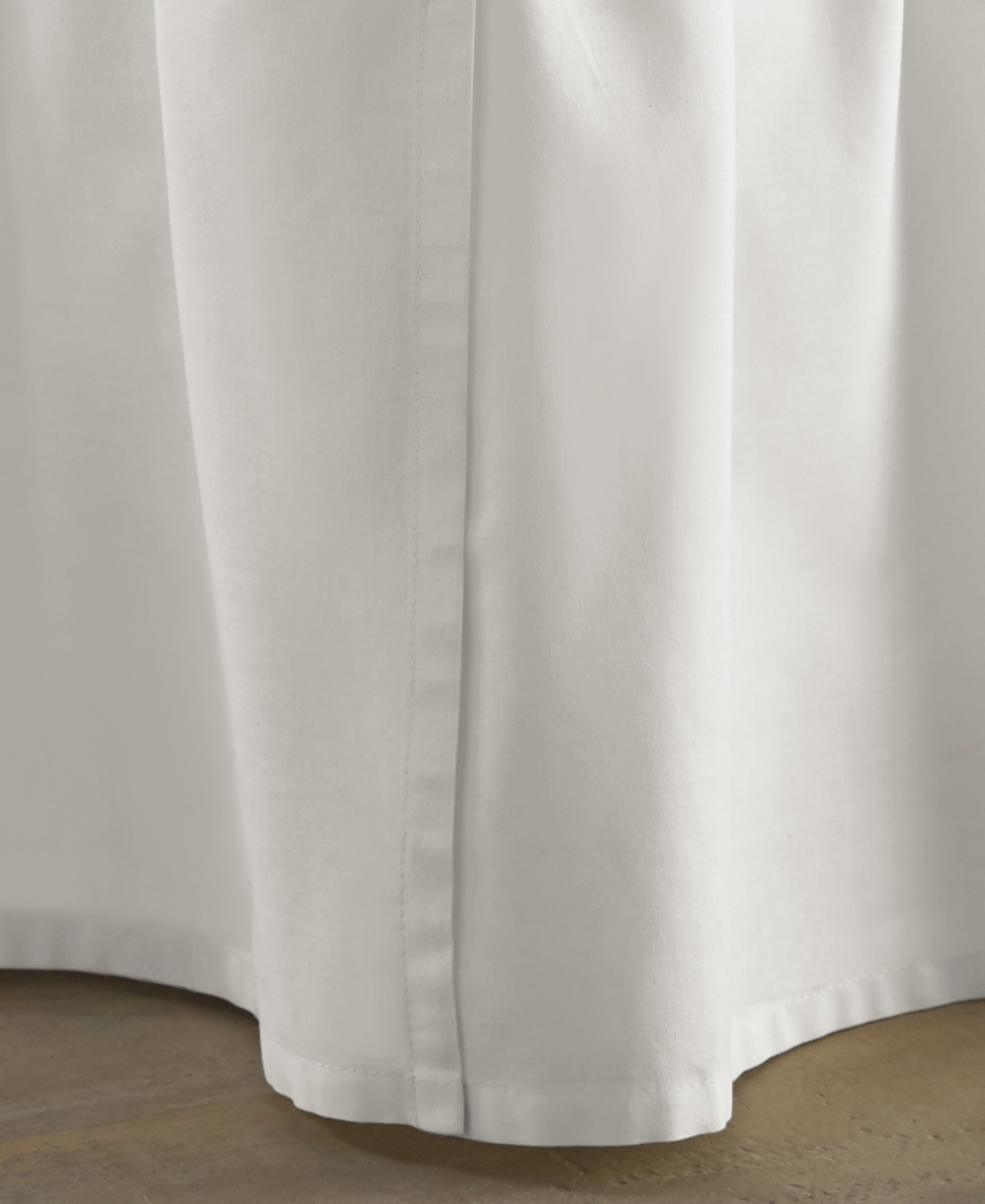 Laura Ashley Solid Ruffled Cotton Bedskirt