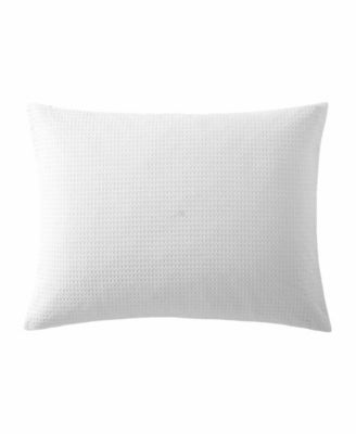 Waffle Pique Cotton 3 Piece Duvet Cover Set, King