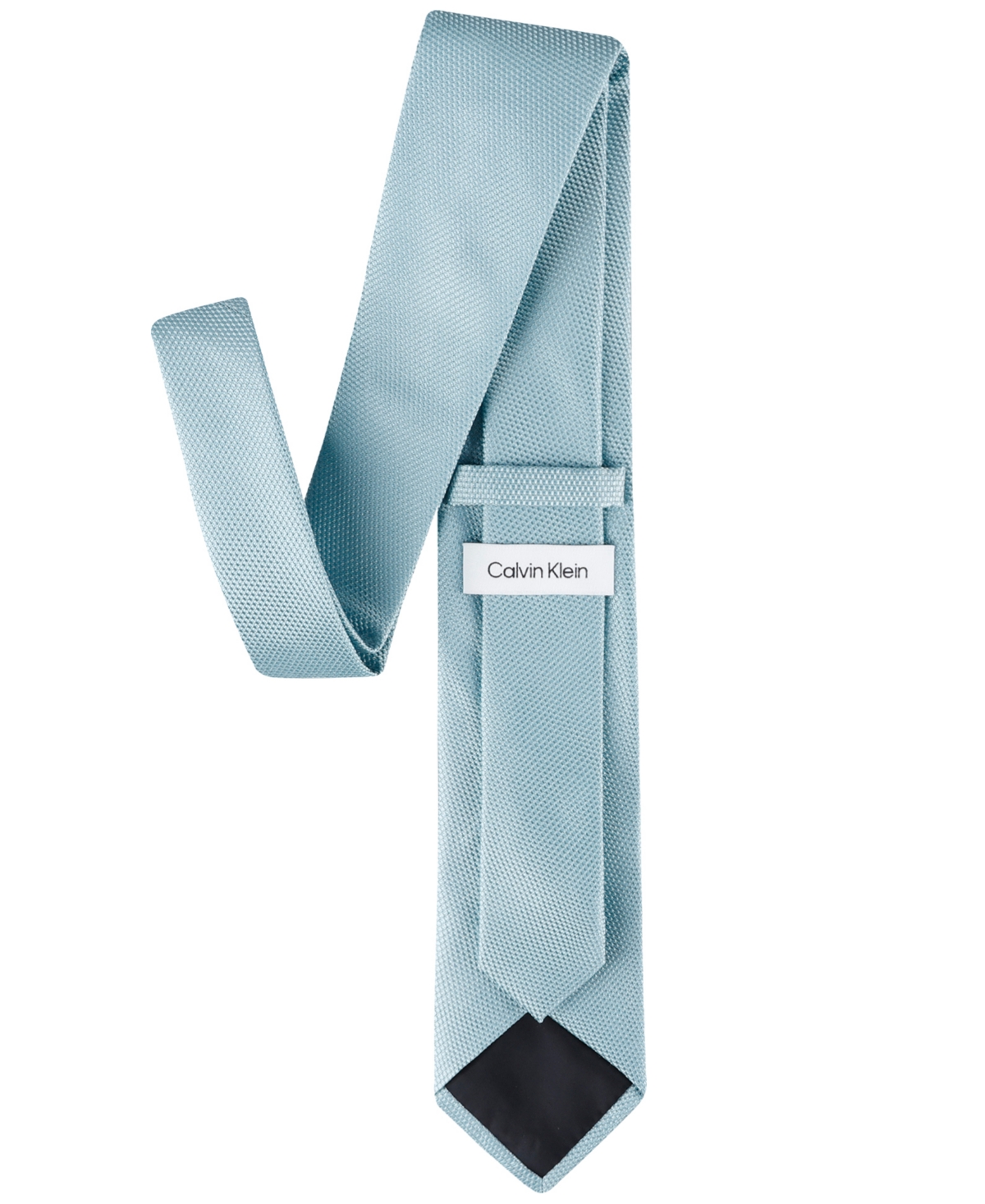 Shop Calvin Klein Men's Elizabeth Micro-dot Tie In Aqua