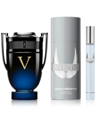 Rabanne Men's 3-Pc. Invictus Victory Elixir Parfum Gift Set - Macy's