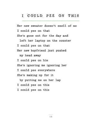 I Could Pee on This- And Other Poems by Cats Gifts for Cat Lovers, Funny Cat Books for Cat Lovers by Francesco Marciuliano