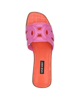 Women's Geena Cutout Flat Slip-On Sandals