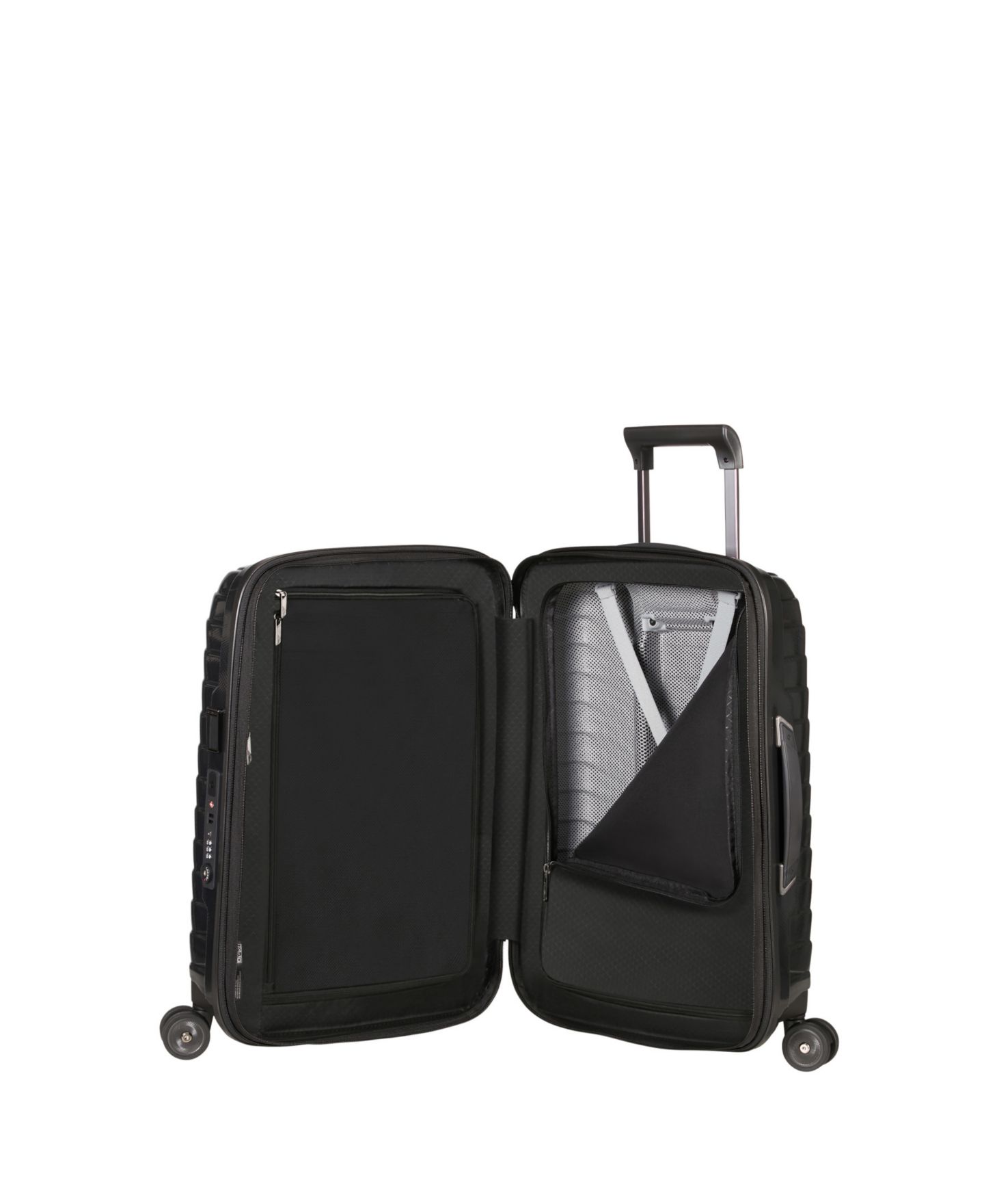 Чемодан Samsonite Proxis Carry On Spinner, цвет: Чёрный — фото 5