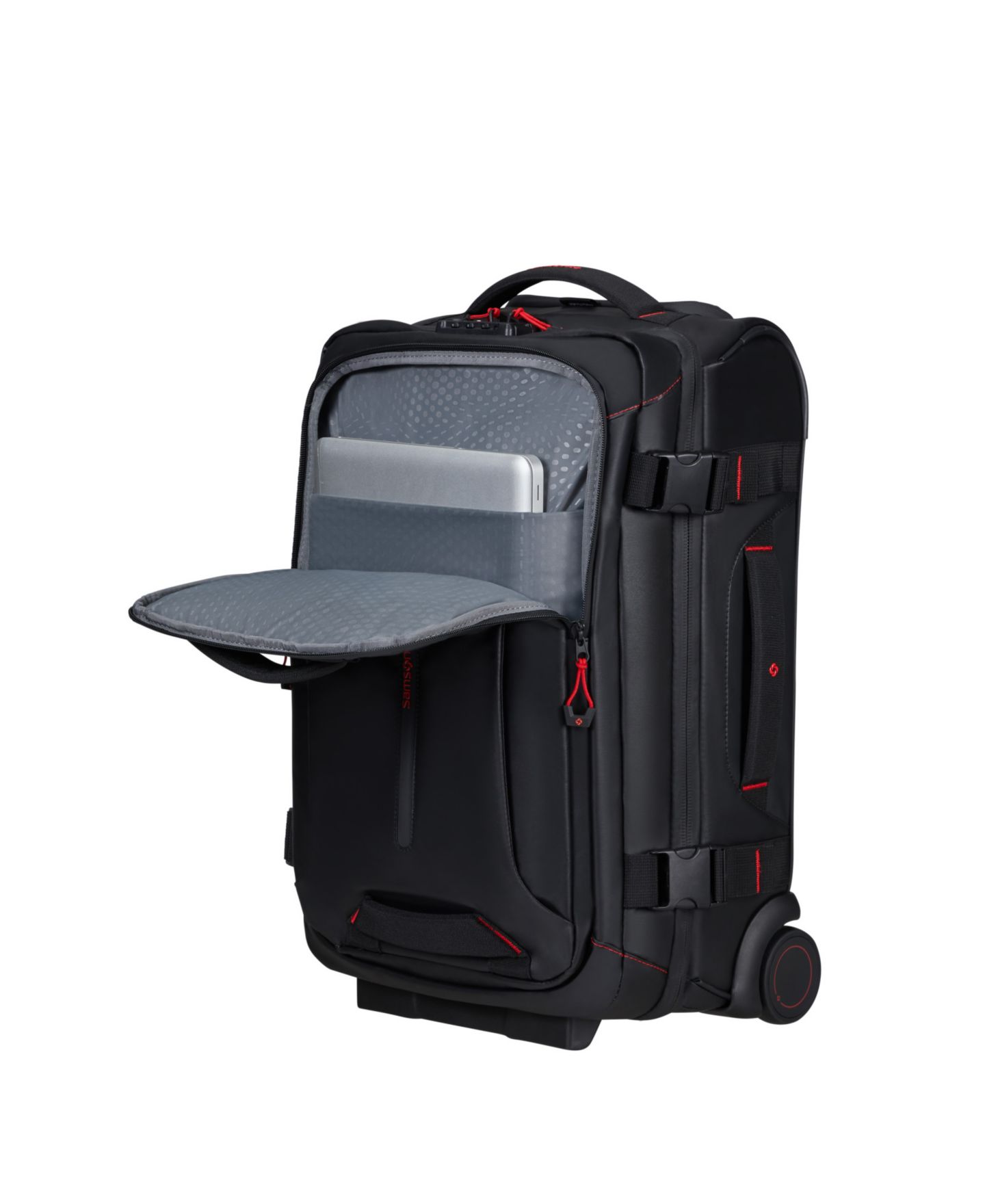 Чемоданы Samsonite Ecodiver Carry On 21" Duffle, цвет: Чёрный — фото 5