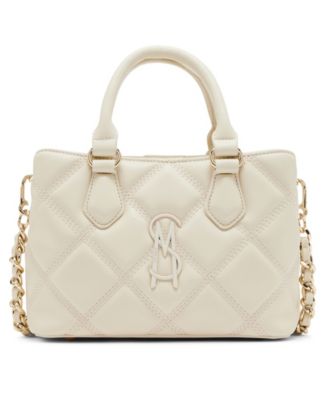 Steve Madden Bmickey Logo Plaque Satchel Bag - Macy