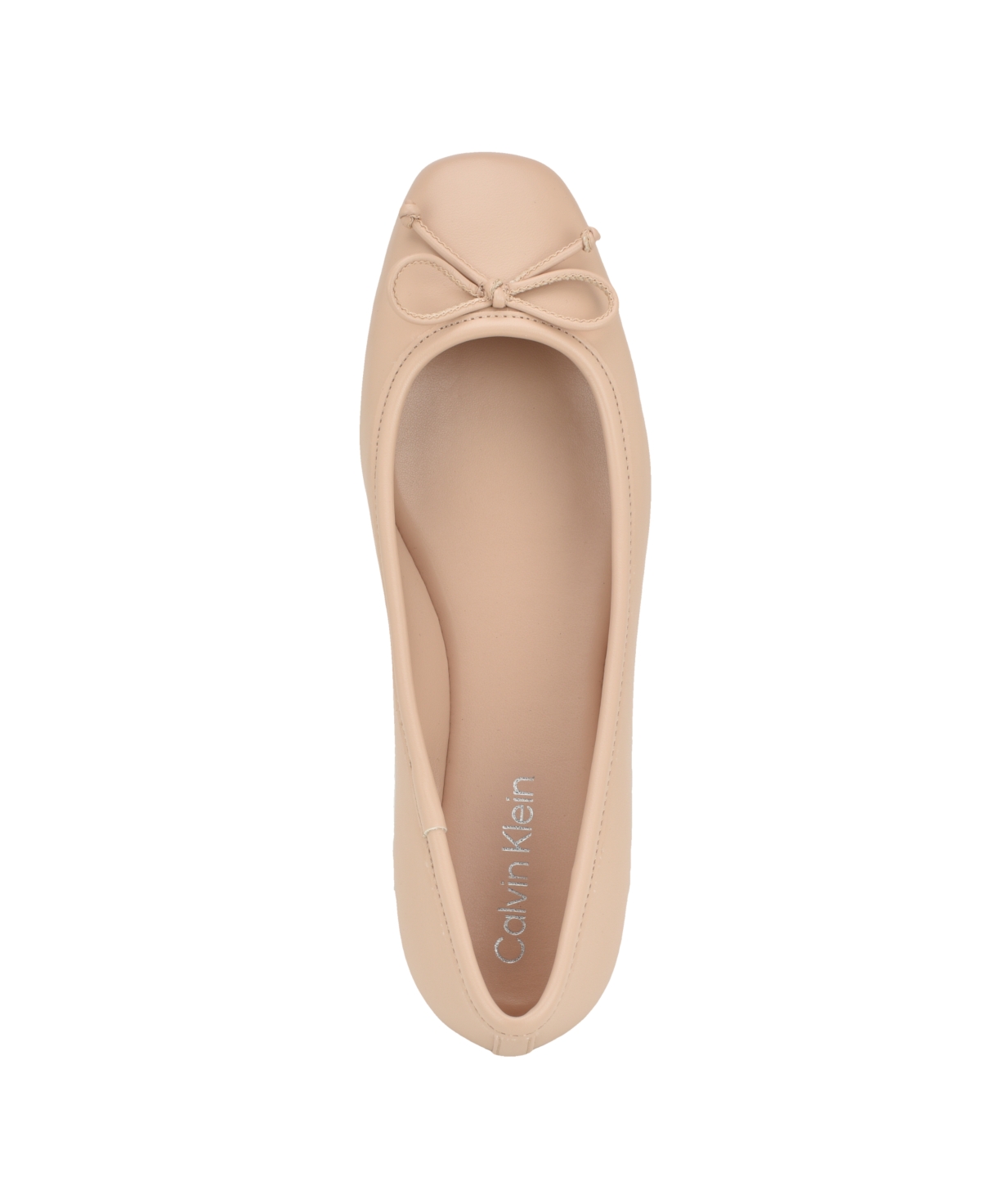 Calvin Klein Women's Bronte Square Toe Ballet Flats