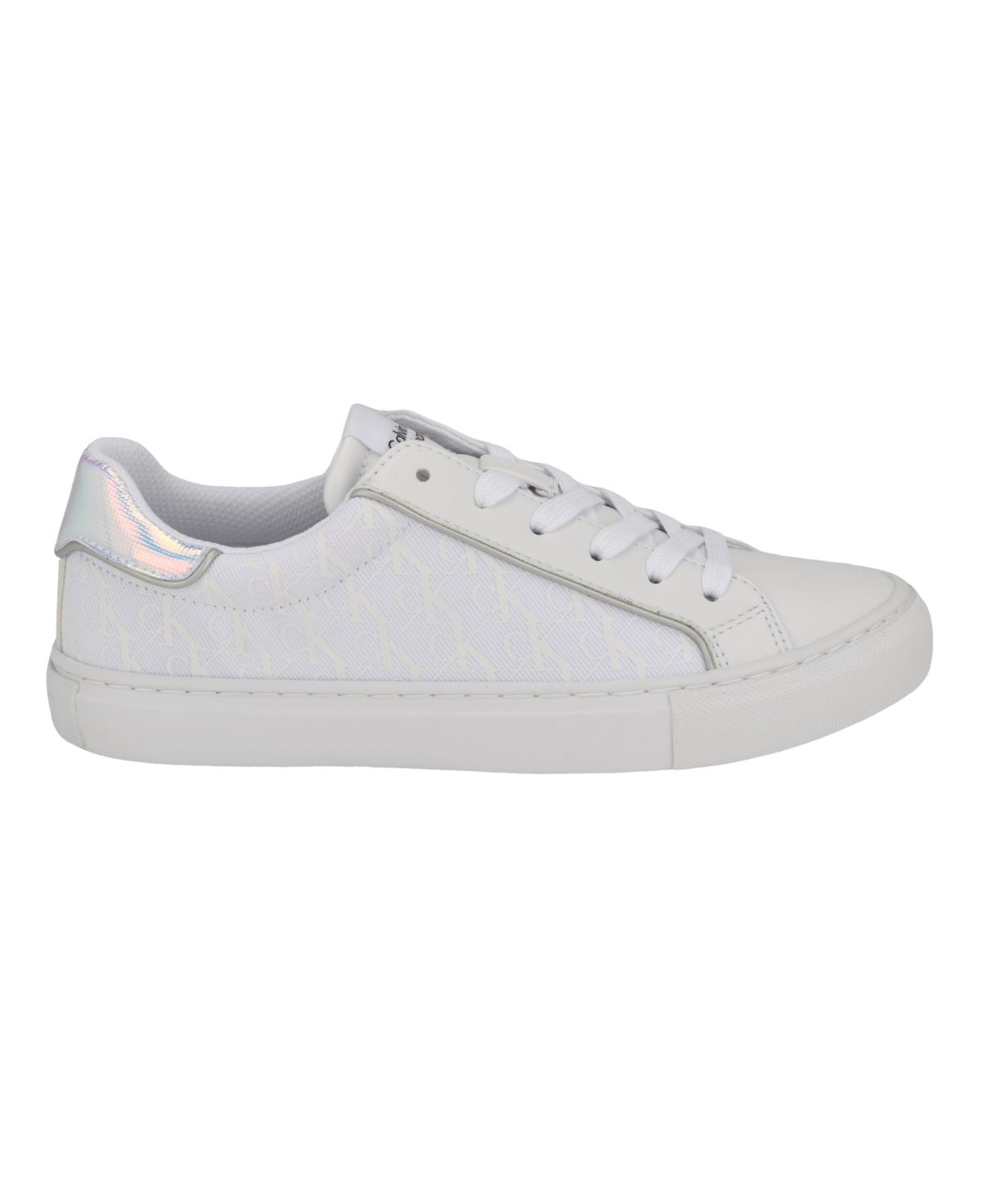 Calvin Klein Women's Charli Round Toe Casual Lace-Up Sneakers - Black Multi