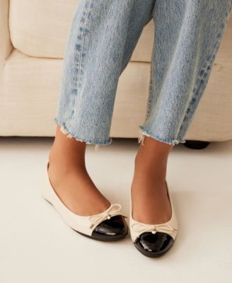 Women's Luci Cap Toe Ballet Flats