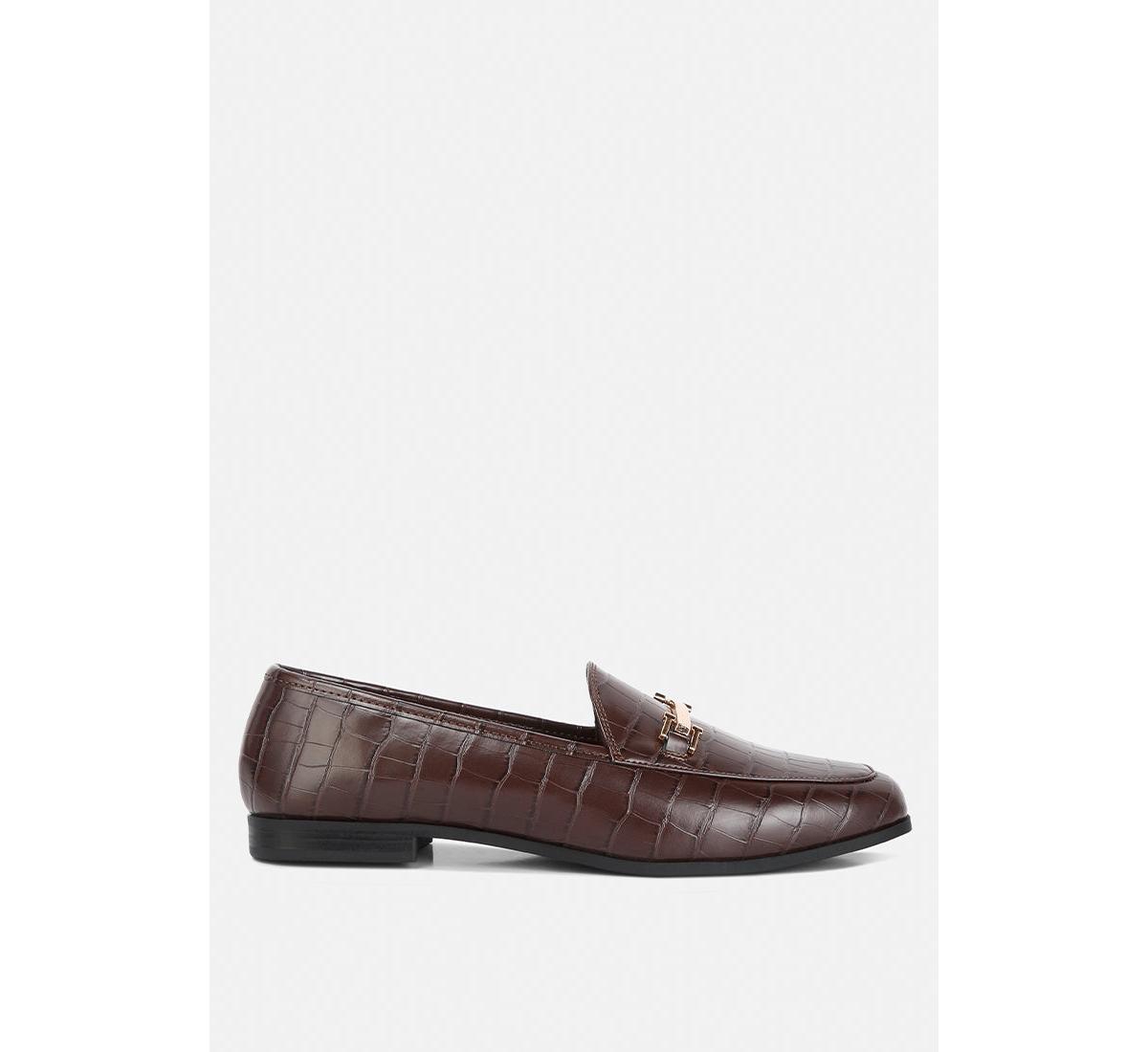 deverell street-smart horsebit embellished loafers