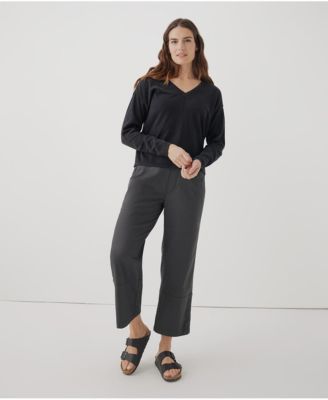 Women's Organic Cotton Daily Twill Crop Pant