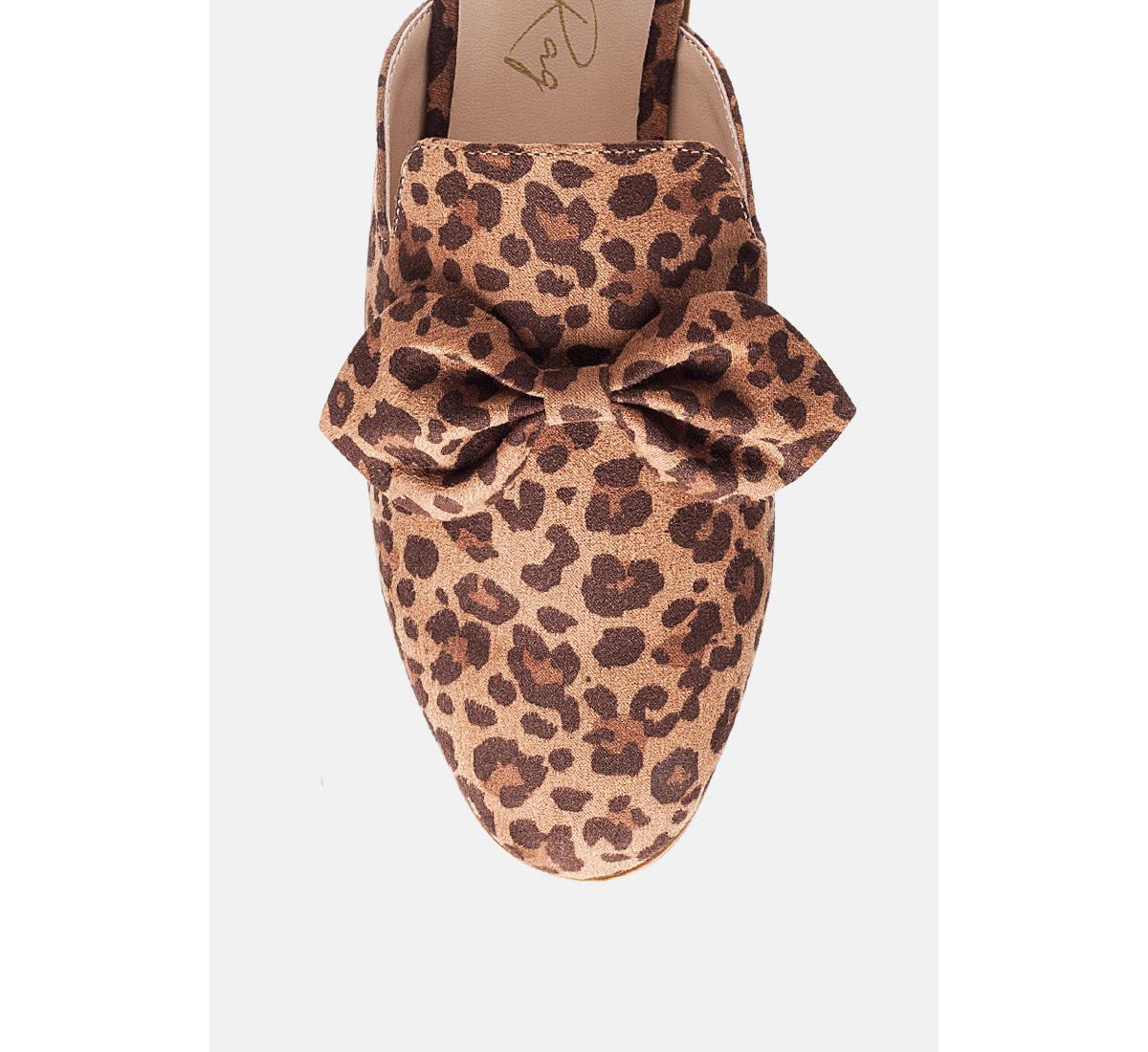 London Rag Dobos Casual Walking Bow Mules