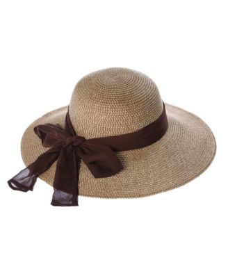 Corrine Back Bow Polyester Hat