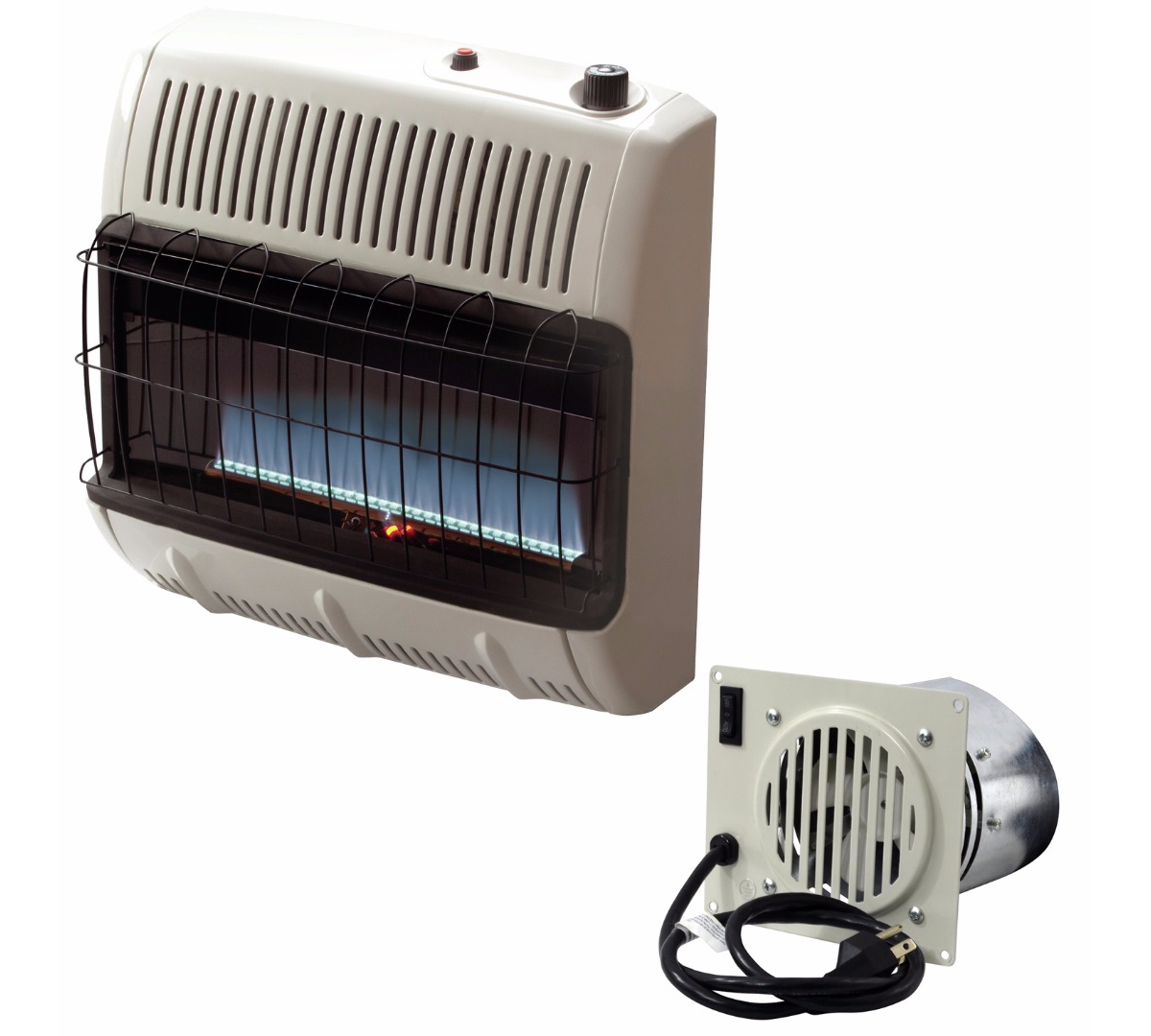 Mr. Heater 30,000 Btu Unvented Blue Flame Propane Heater with Blower