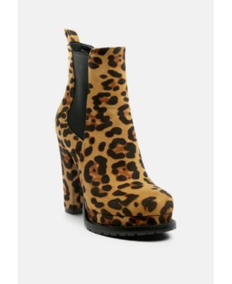 Spire Suede Block Heeled Boots