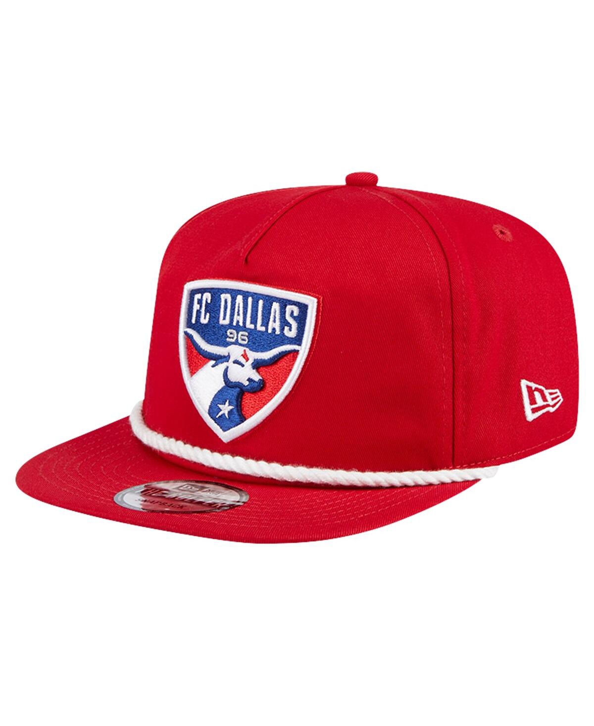 Men's New EraFc Dallas The Golfer Kickoff Collection Adjustable Hat - Red