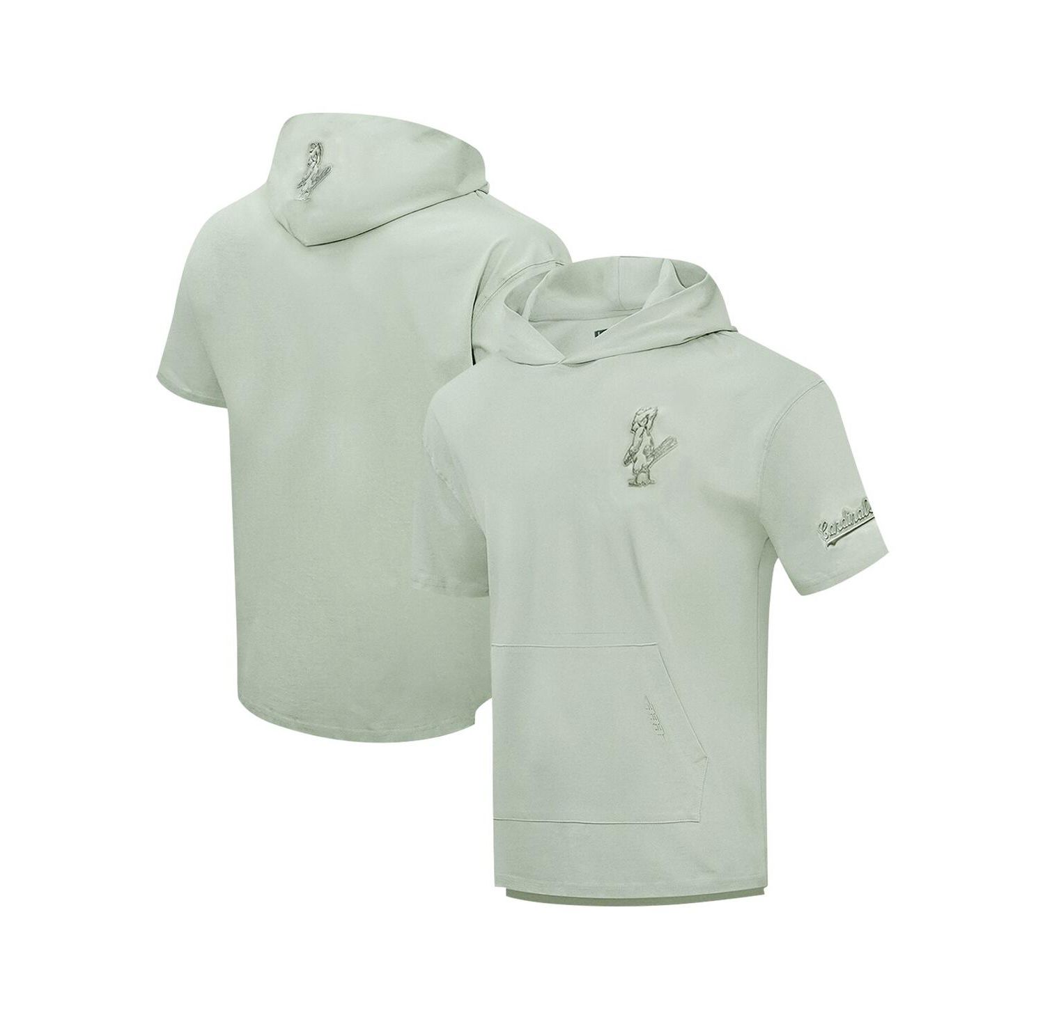Men's Green St. Louis Cardinals Neutral Short Sleeve Pullover Hoodie