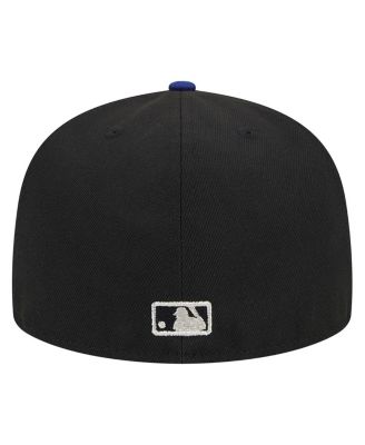 Men's Black Los Angeles Dodgers Metallic Camo 59FIFTY Fitted Hat