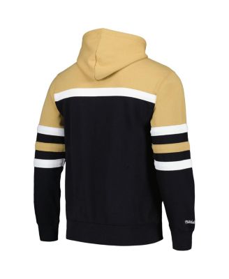 Men's Black, Gold Vegas Golden Knights Head Coach Pullover Hoodie