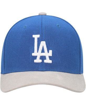 Men's Royal Los Angeles Dodgers Corduroy Pro Snapback Hat