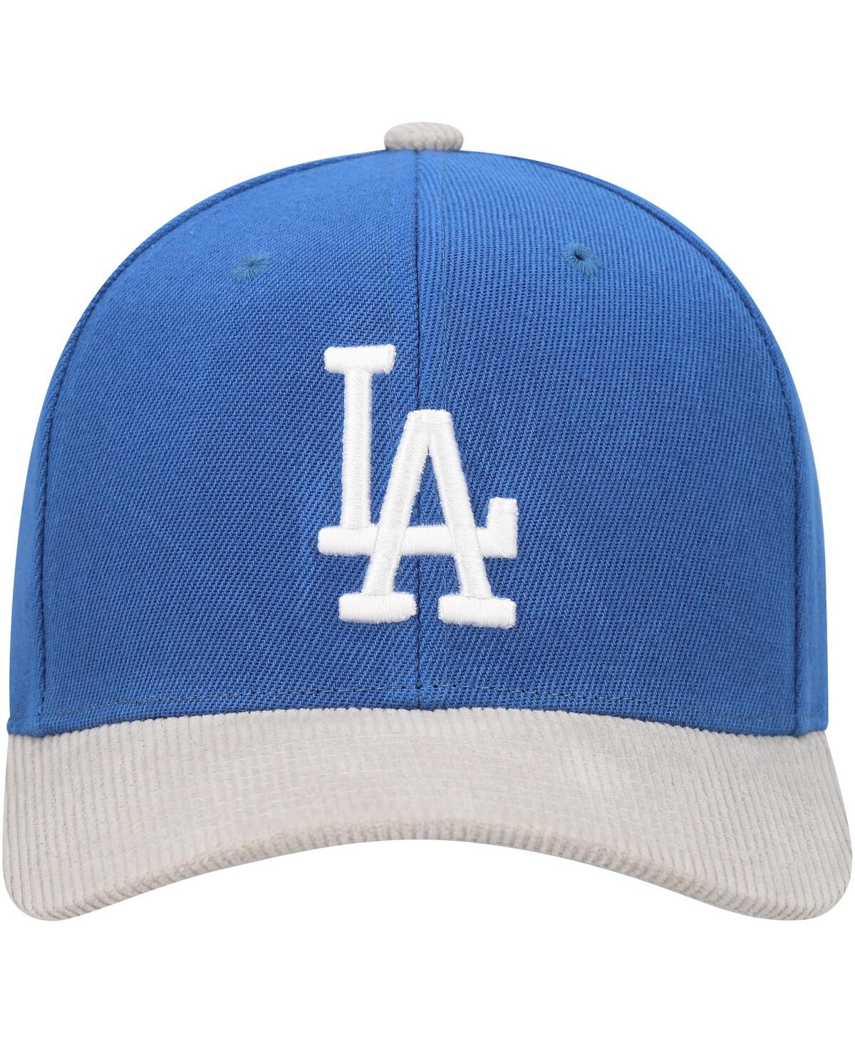 Mitchell & Ness Men's  Royal Los Angeles Dodgers Corduroy Pro Snapback Hat In Royal