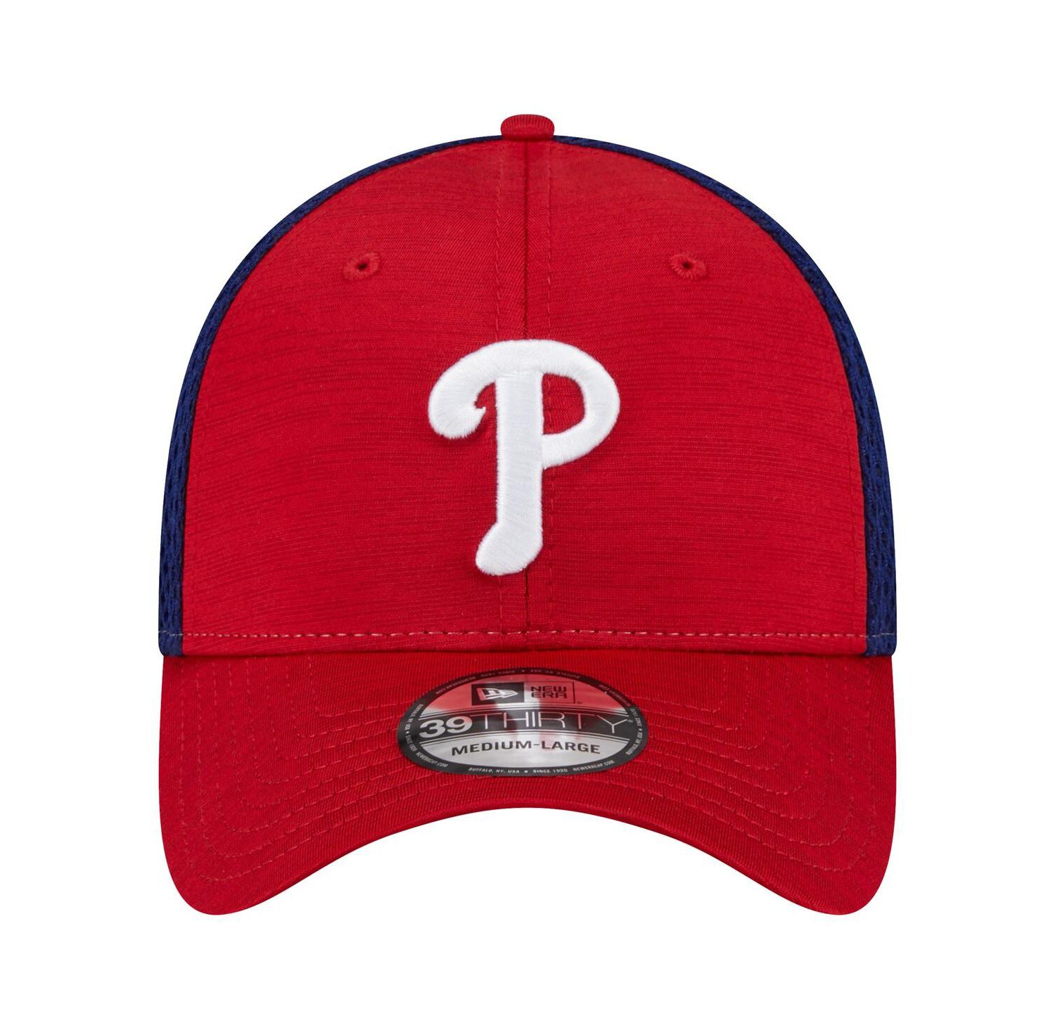 Men's Red Philadelphia Phillies Neo 39THIRTY Flex Hat