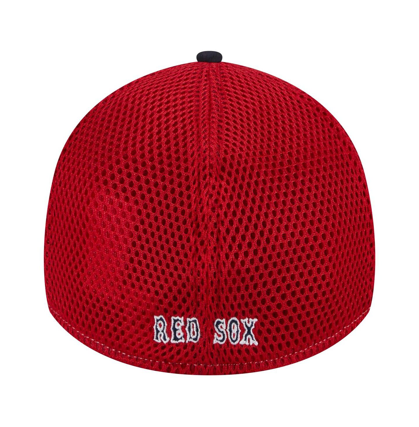 Мужская кепка New Era Navy Boston Red Sox Neo 39THIRTY Flex Hat — фото 2