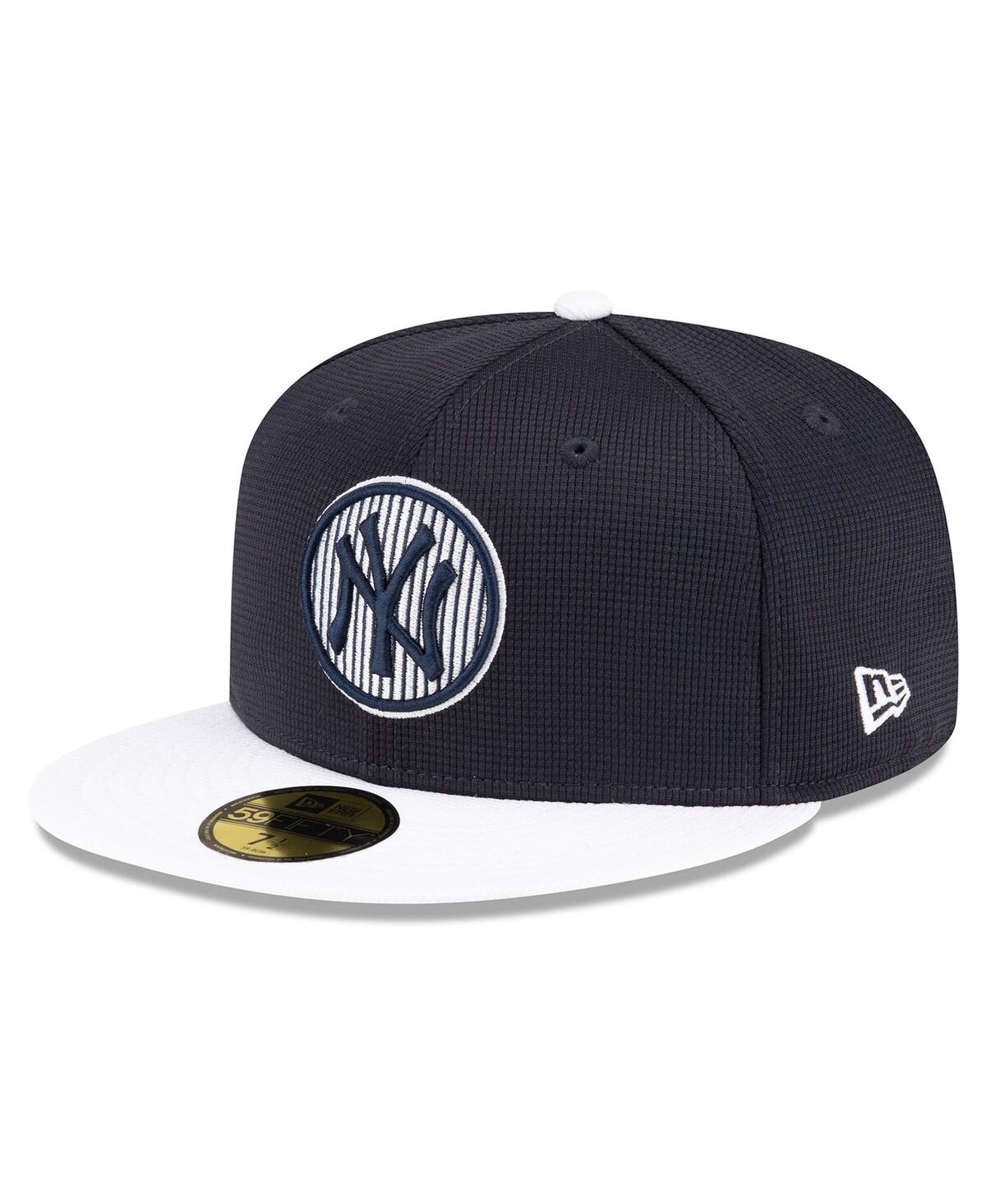 Shop New Era Men's  Navy New York Yankees 2024 Batting Practice 59fifty Fitted Hat