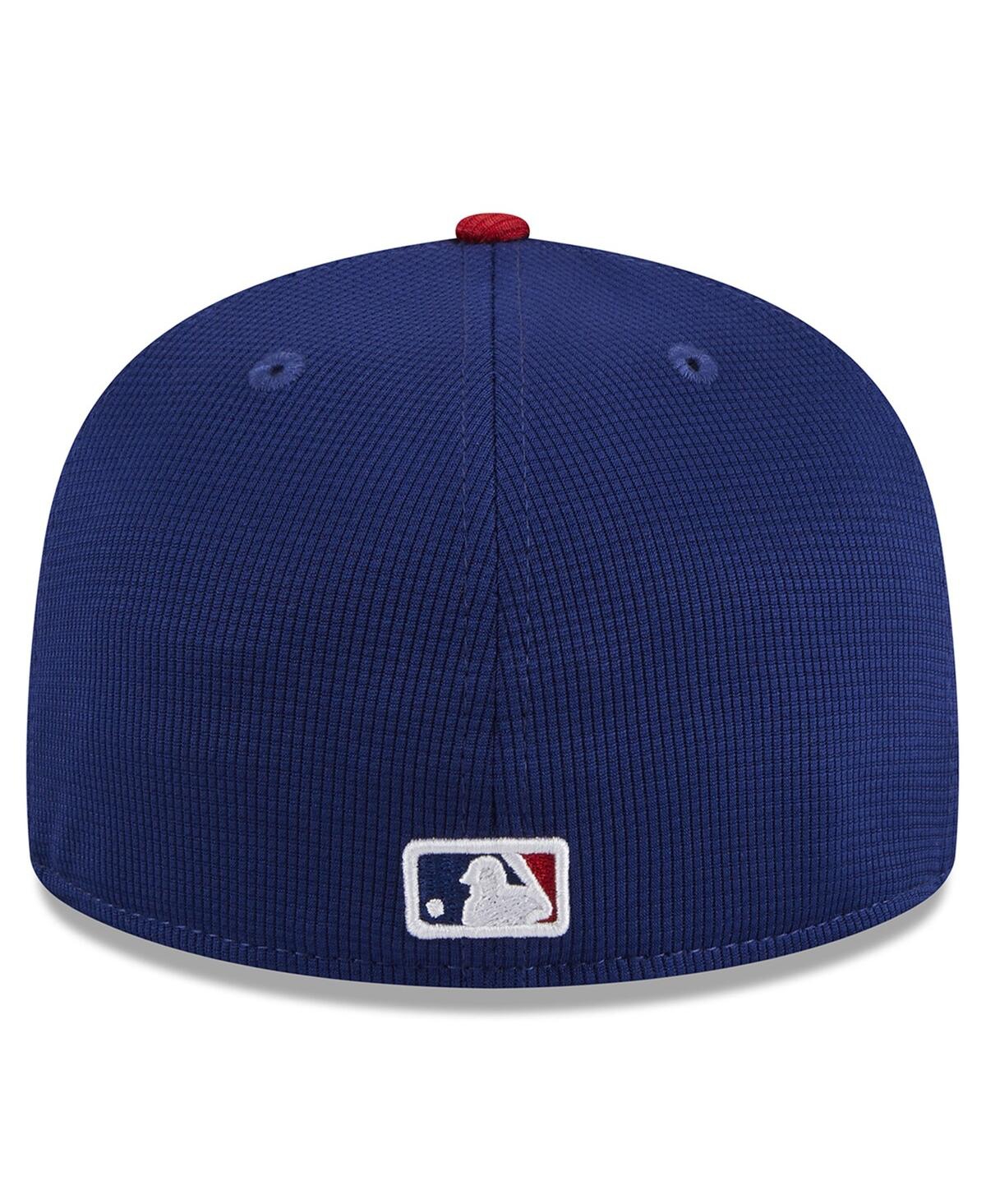 NEW ERA MEN'S NEW ERA WHITE TEXAS RANGERS 2024 BATTING PRACTICE 59FIFTY FITTED HAT 