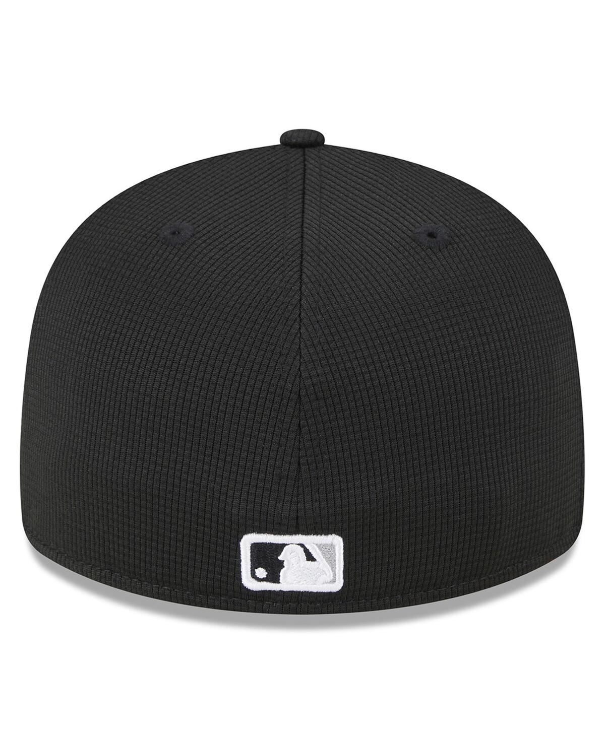 New Era Black Chicago White Sox 2024 Batting Practice Low Profile 59fifty Fitted Hat In Black