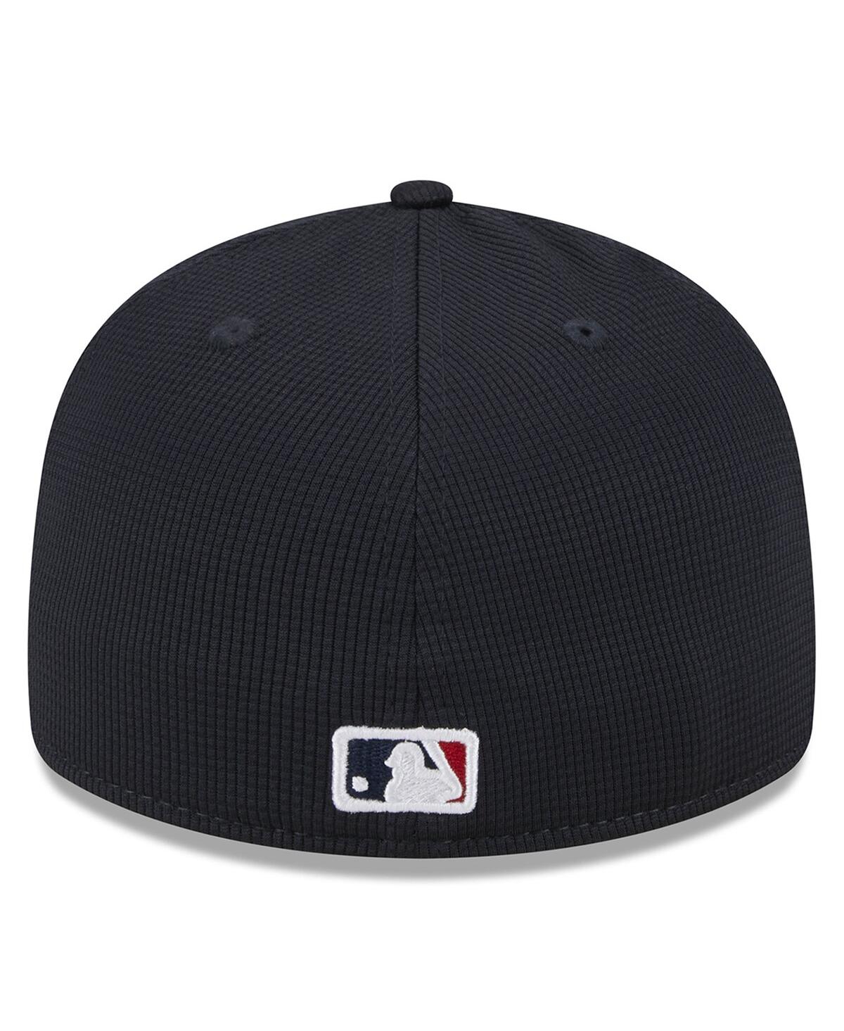 New Era Men's White Atlanta Braves 2024 Batting Practice 59fifty Fitted Hat In White