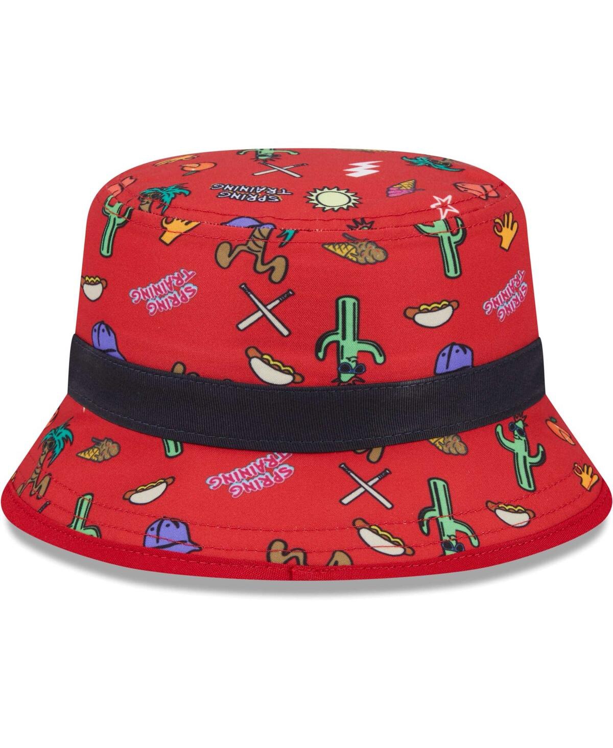 Shop New Era Toddler Boys And Girls  Red St. Louis Cardinals Spring Training Icon Bucket Hat