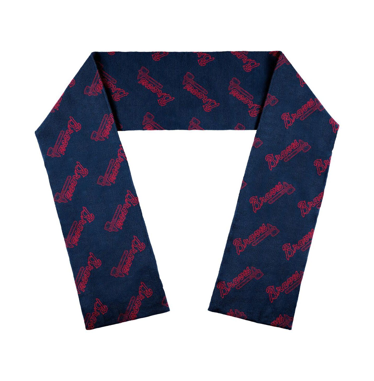 Женский шарф WEAR by Erin Andrews Atlanta Braves Team Wordmark — фото 1