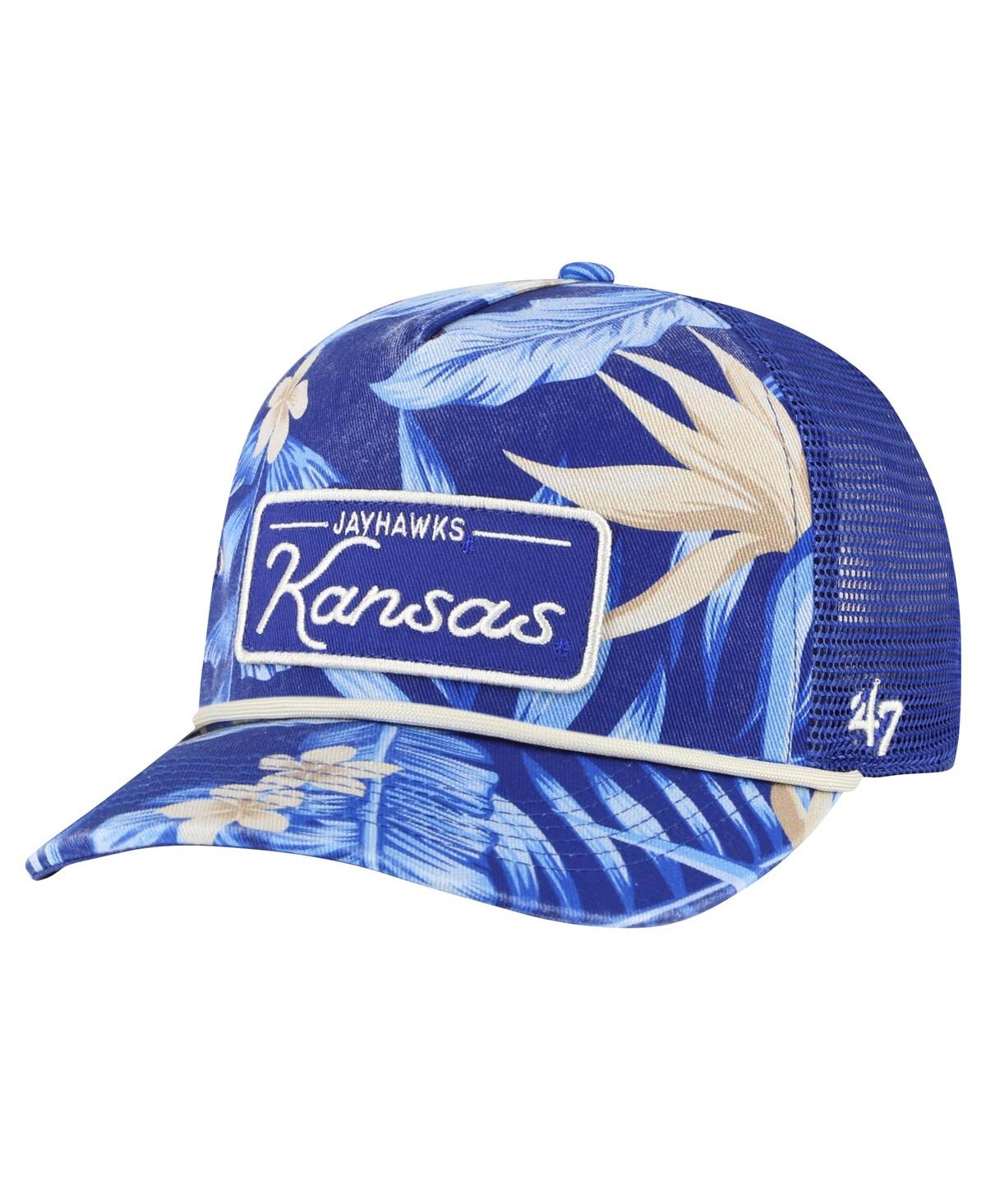 47 Brand Men's ' Royal Kentucky Wildcats Tropicalia Hitch Adjustable Hat