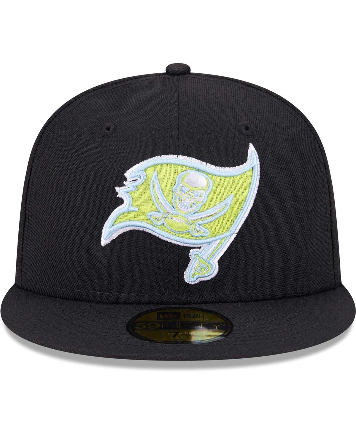 Men's New EraTampa Bay Buccaneers Multi 59FIFTY Fitted Hat - Black