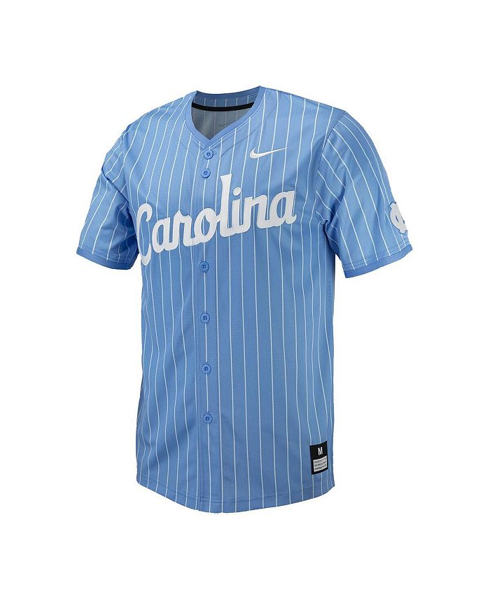 Nike Men's Carolina Blue North Carolina Tar Heels Pinstripe Replica