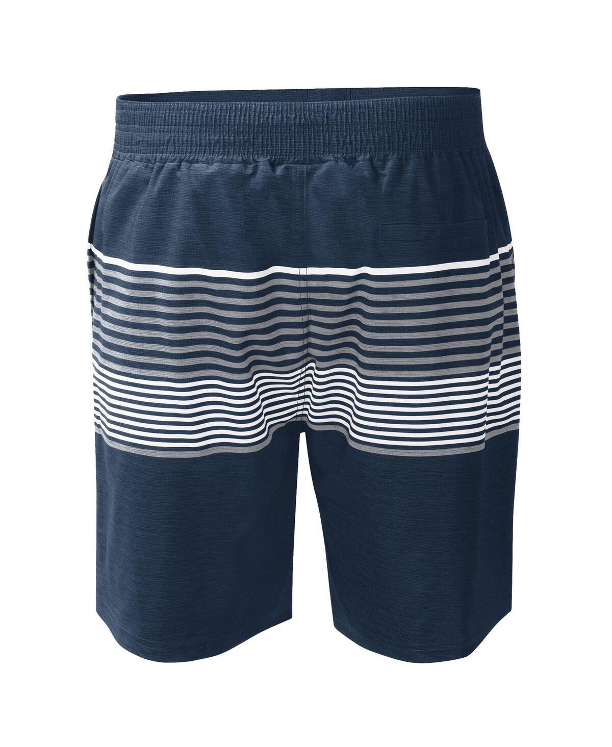 Shop G-iii Sports By Carl Banks Men's  Navy Houston Astros Coastline Volley Swim Shorts