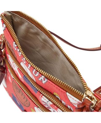 Women's Boston Red Sox Game Day Triple Zip Crossbody Purse