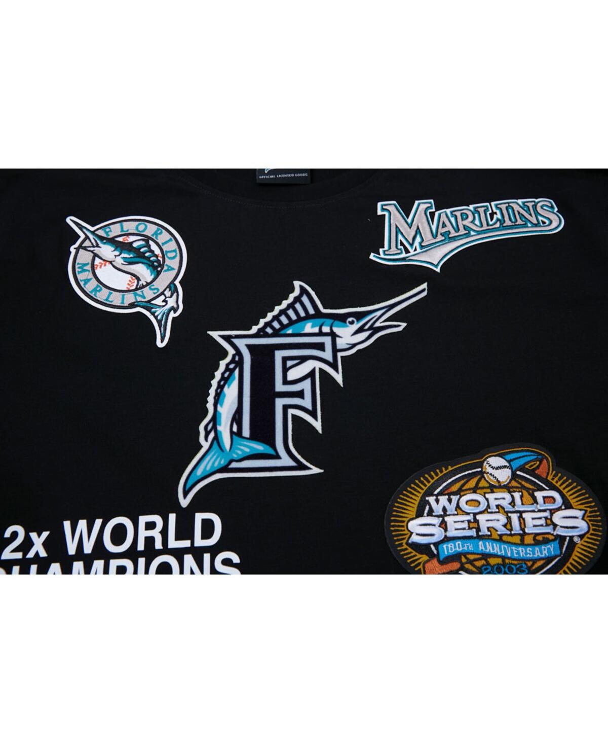 Men's Pro StandardFlorida Marlins Championship T-shirt - Black
